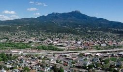Trinidad, Colorado city overlook